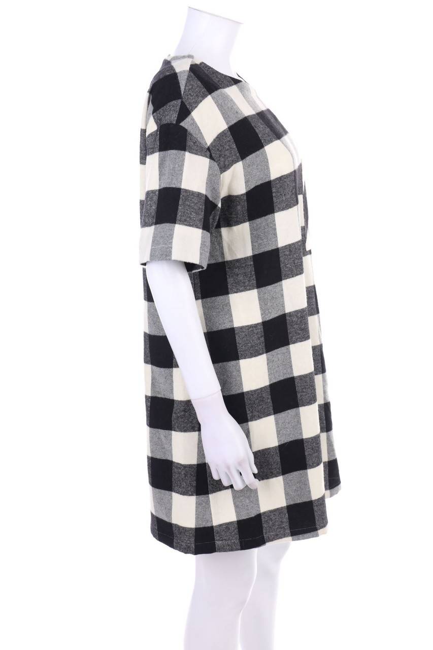 Carou WOOLRICH Karo-Shift-Kleid Mit Wolle