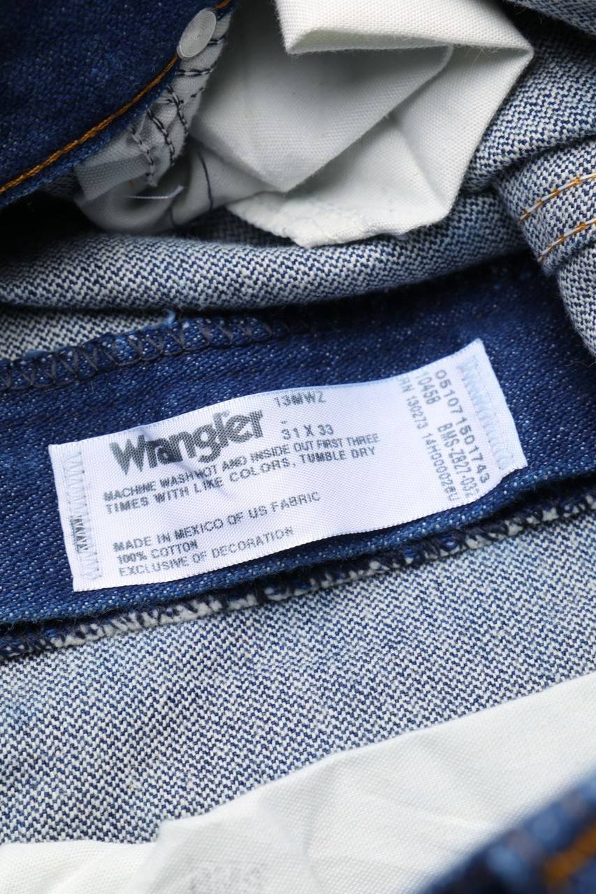 Carou WRANGLER Dark Denim Slim-Jeans