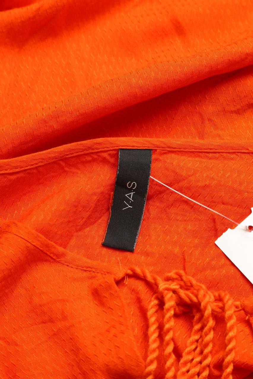 Carou YAS Bluse Mit Trompetenärmeln
