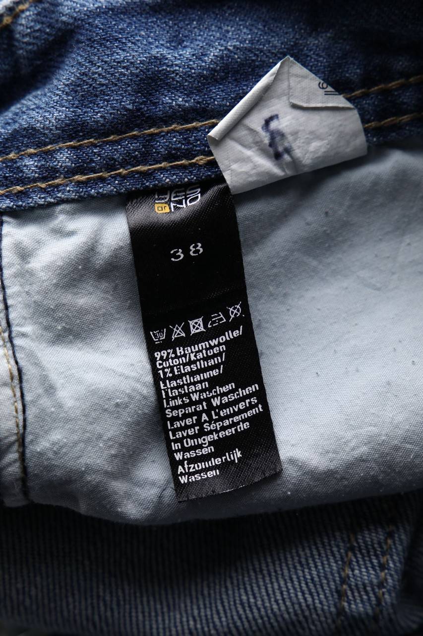 Carou YES OR NO Used Look-Mini-Jeansrock