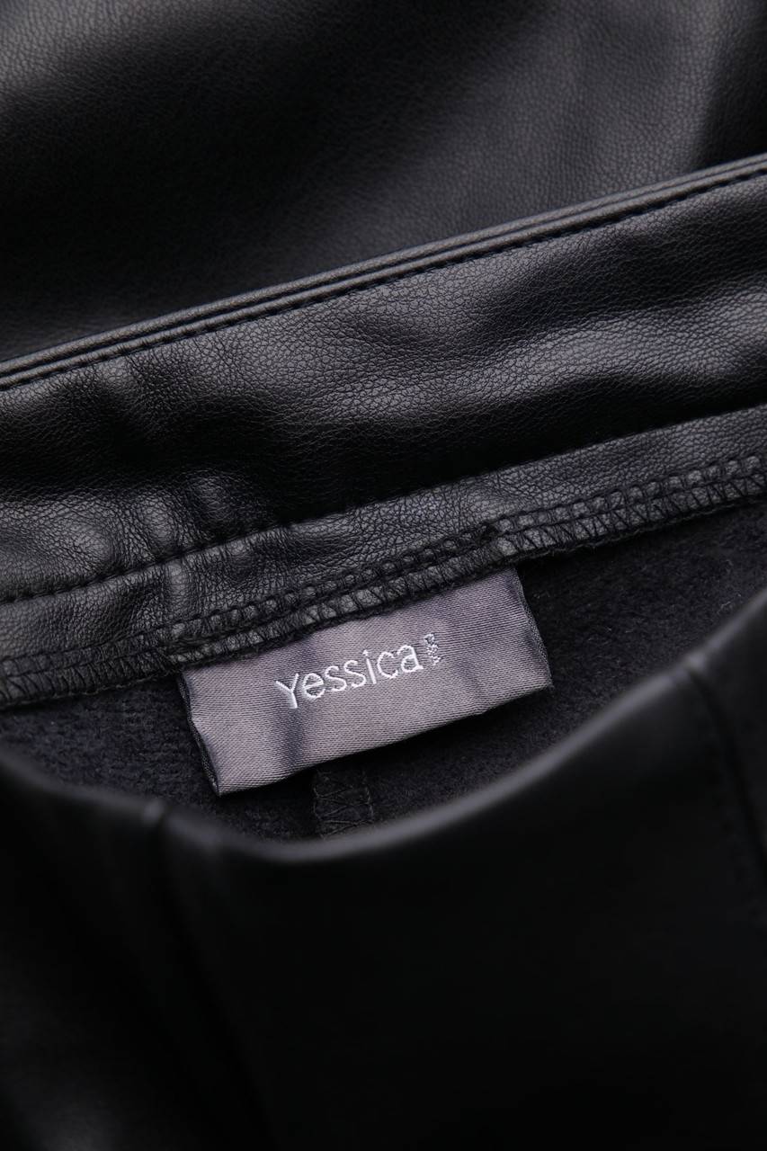 Carou Yessica By C&A Kunstleder-Hose Mit Zipper