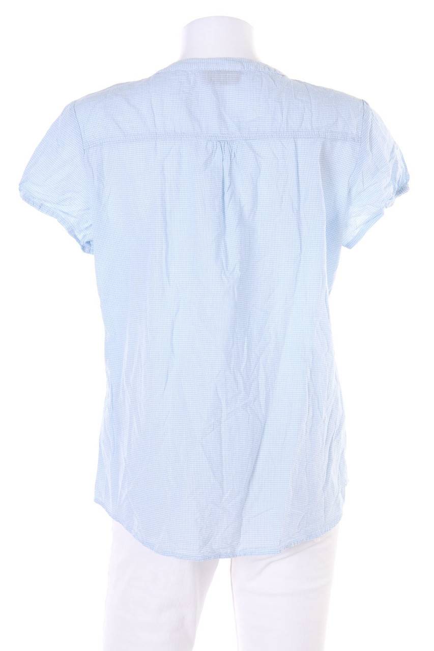 Carou Yessica By C&A Kurzarm-Bluse Mit Karo-Muster