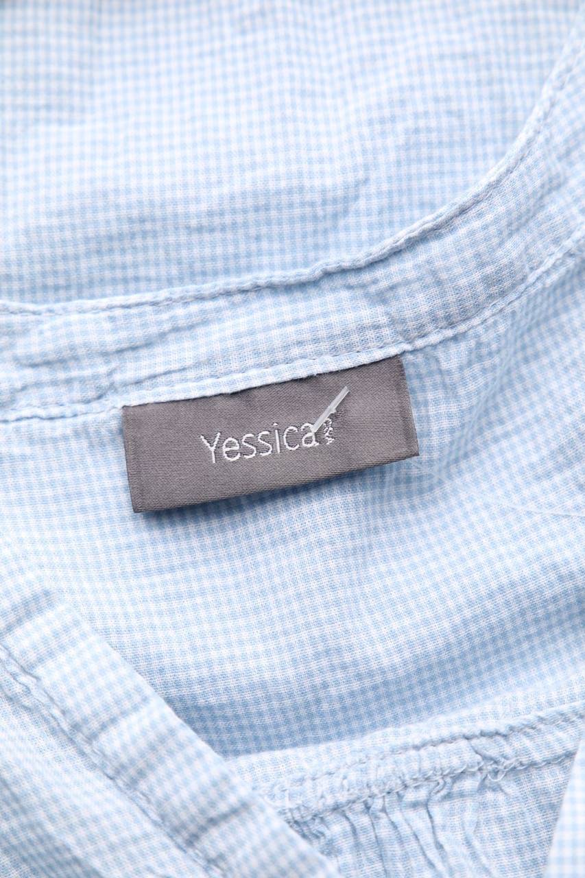 Carou Yessica By C&A Kurzarm-Bluse Mit Karo-Muster