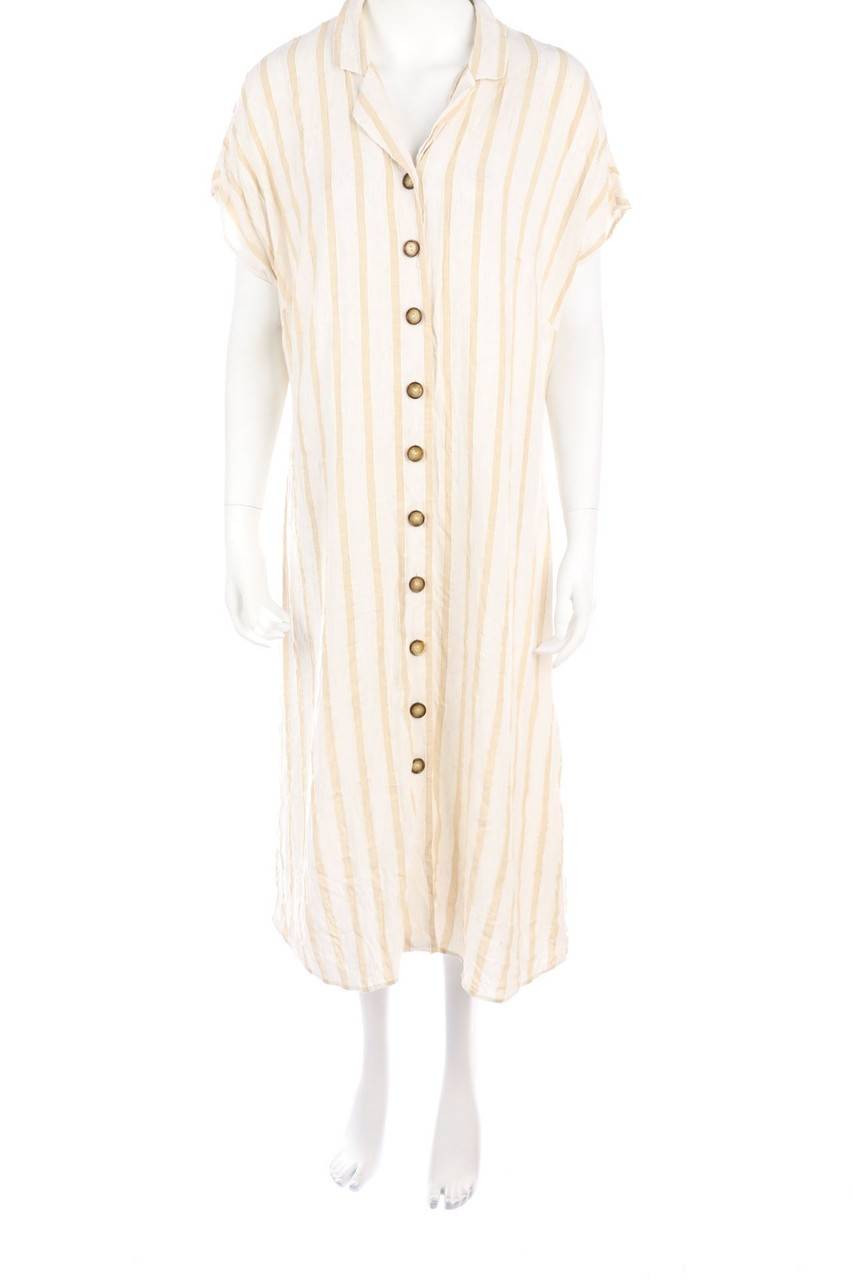 Carou Yessica by C&A Maxi-Kleid mit Leinen