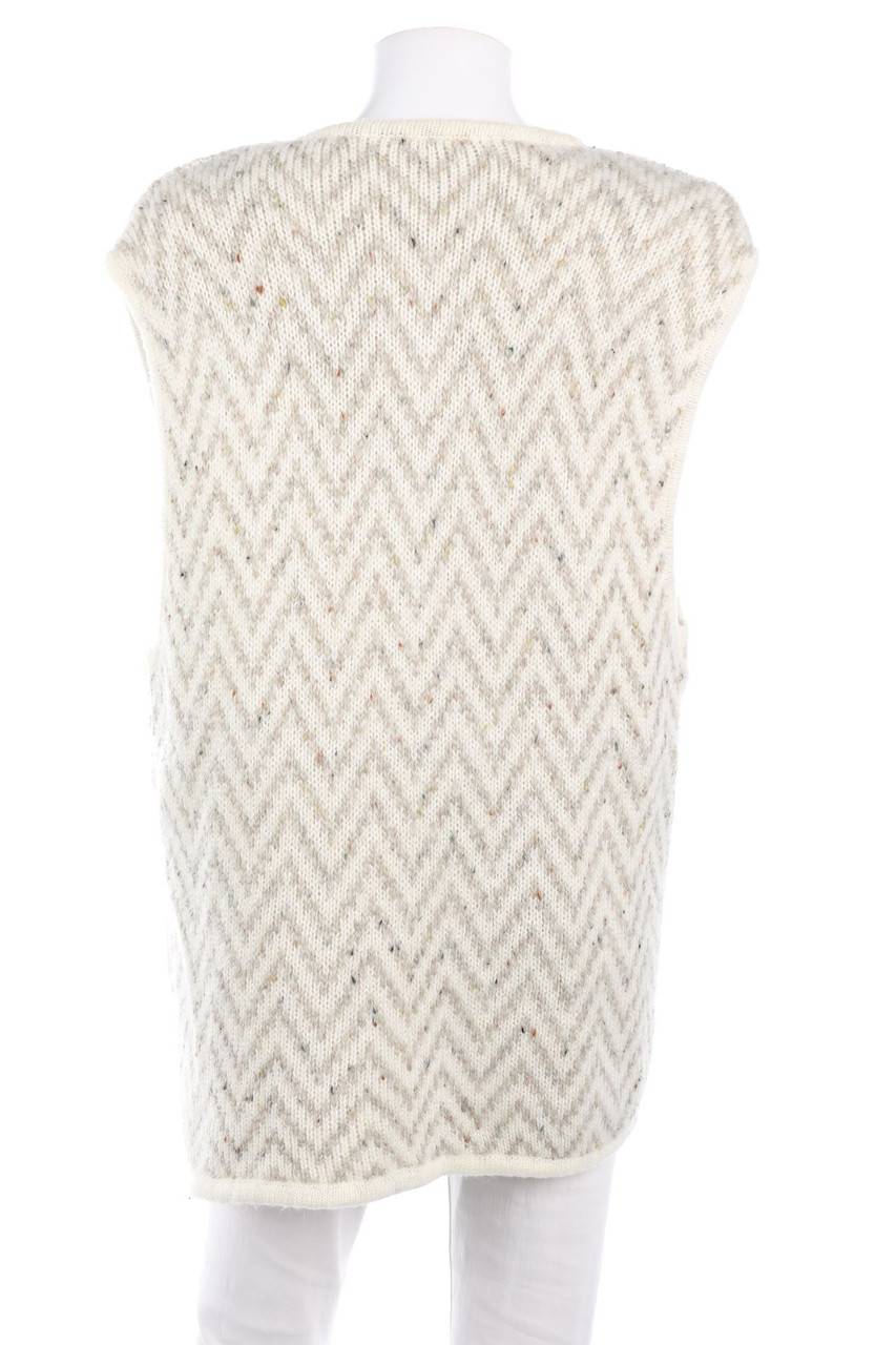 Carou Yves De Valere Strickweste Mit Wolle