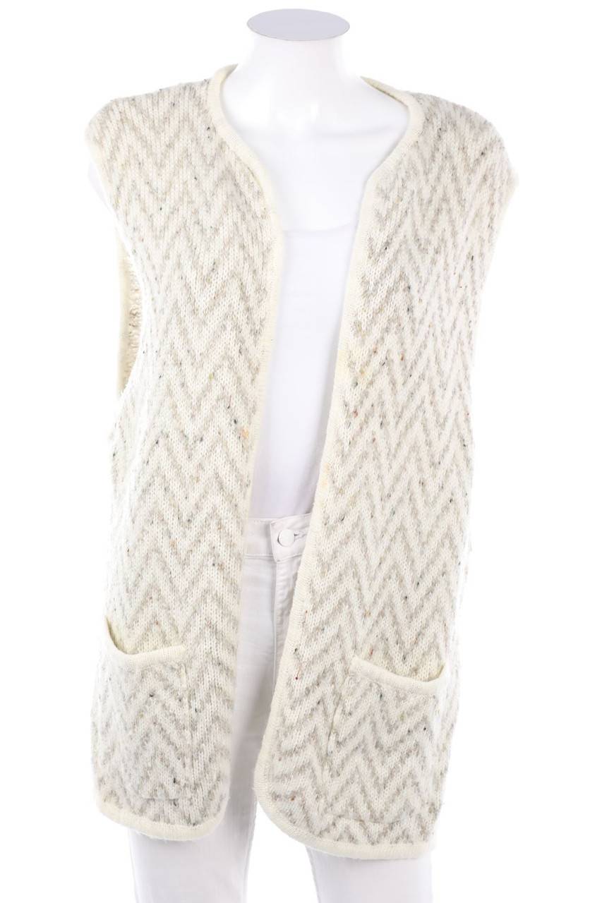 Carou Yves de Valere Strickweste mit Wolle