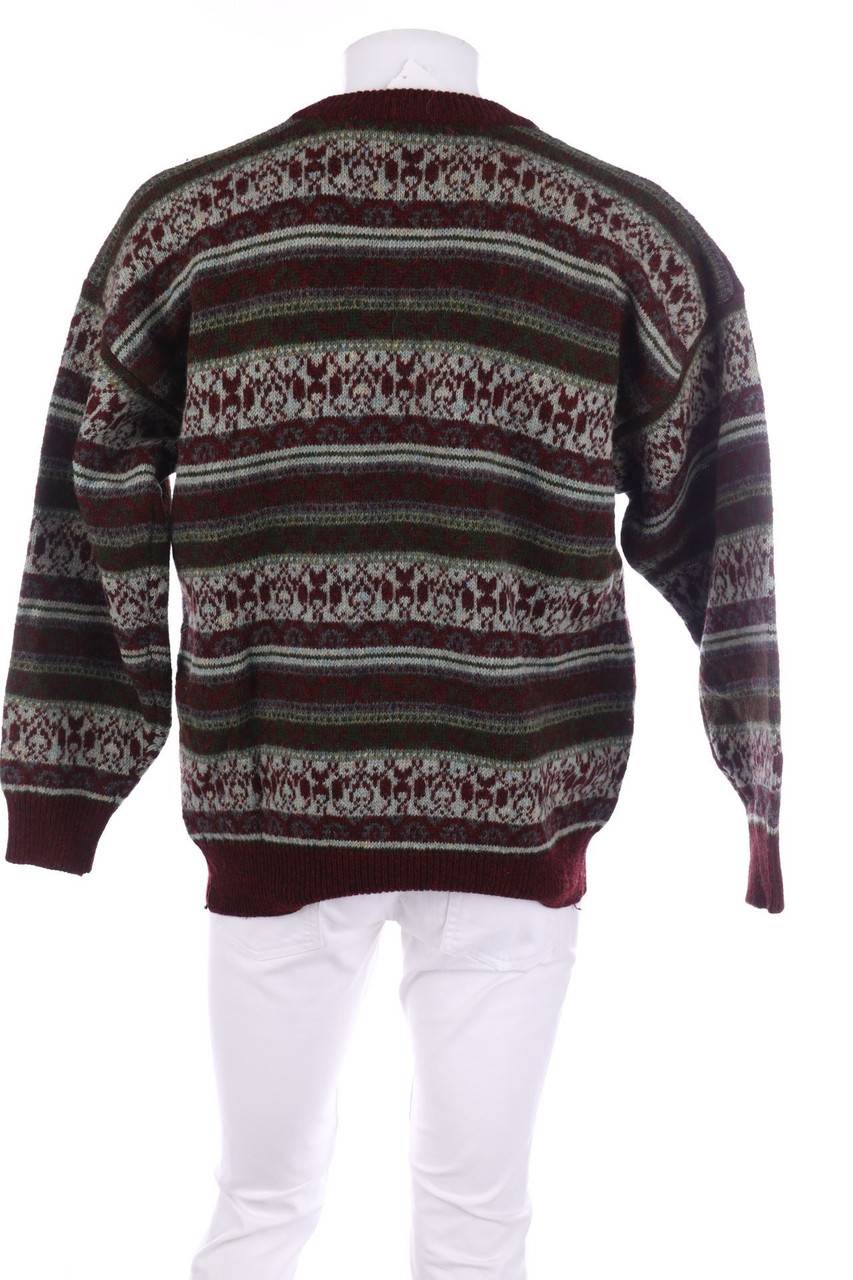 Carou YVES GERARD Pullover Aus Wolle Mit Streifen