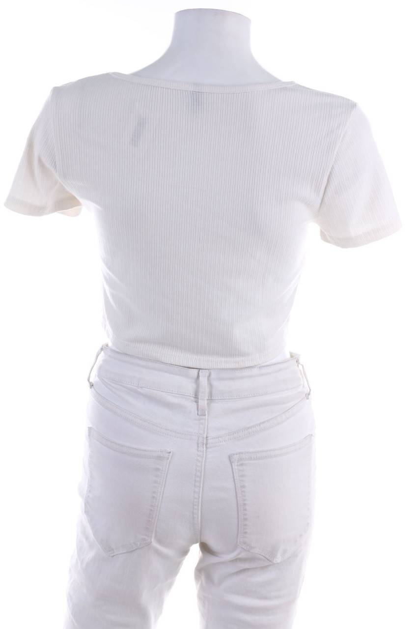 Carou ZAFUL Cropped-Kurzarm-Shirt