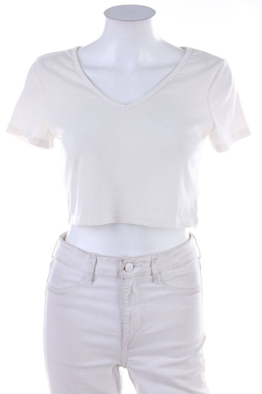 Carou ZAFUL Cropped-Kurzarm-Shirt