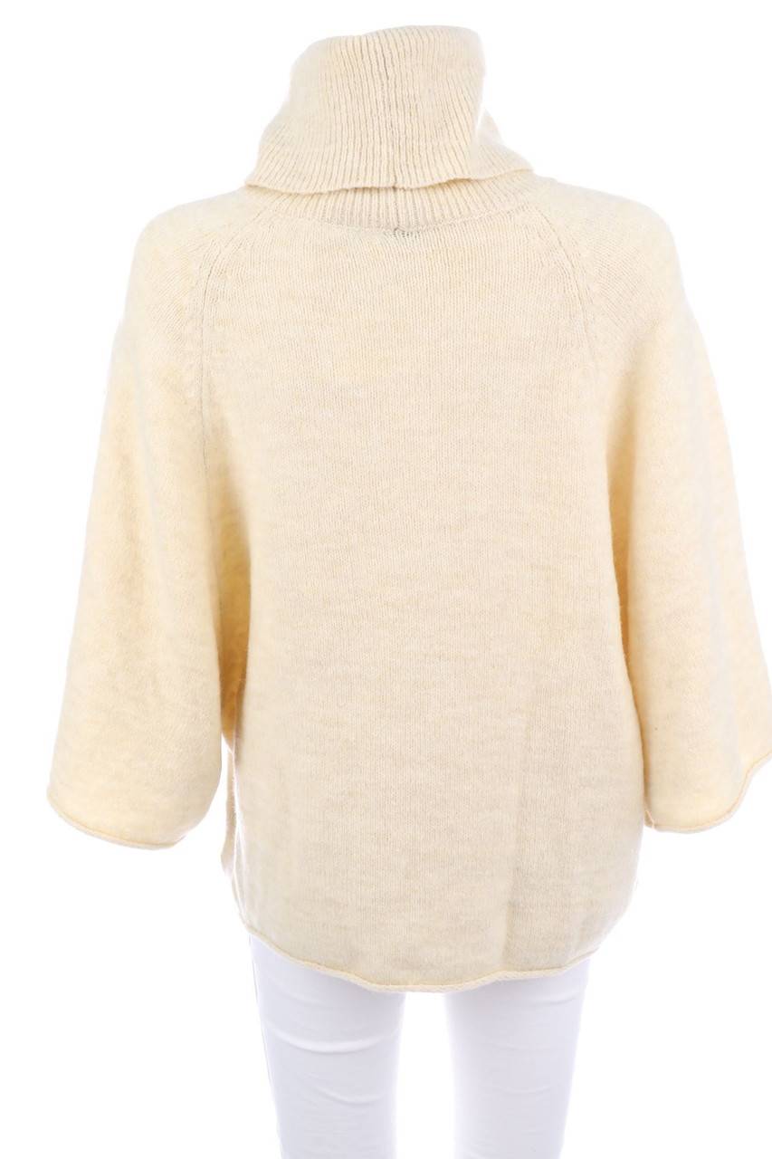 Carou ZARA Batwing-Pullover Mit Rollkragen