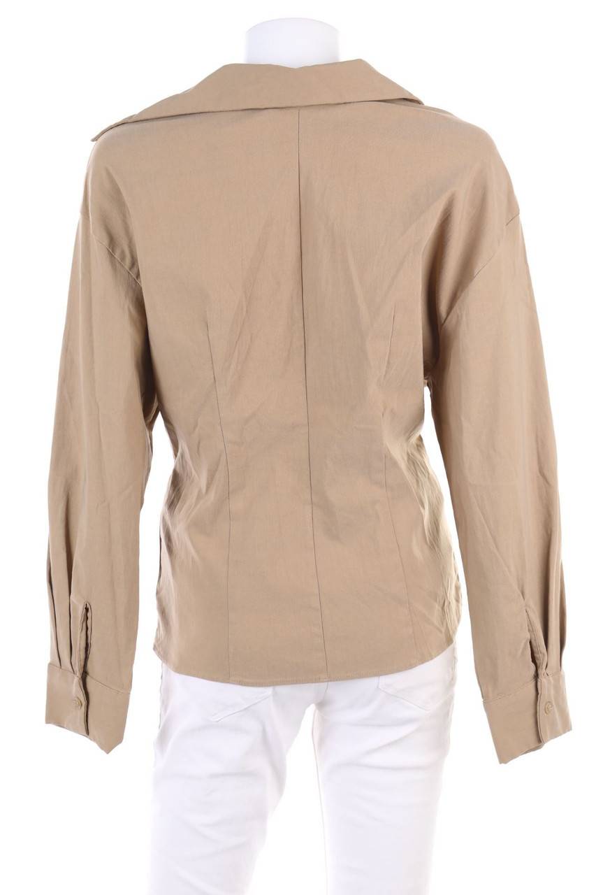 Carou ZARA Bluse In Wickel-Optik Mit Cut-outs