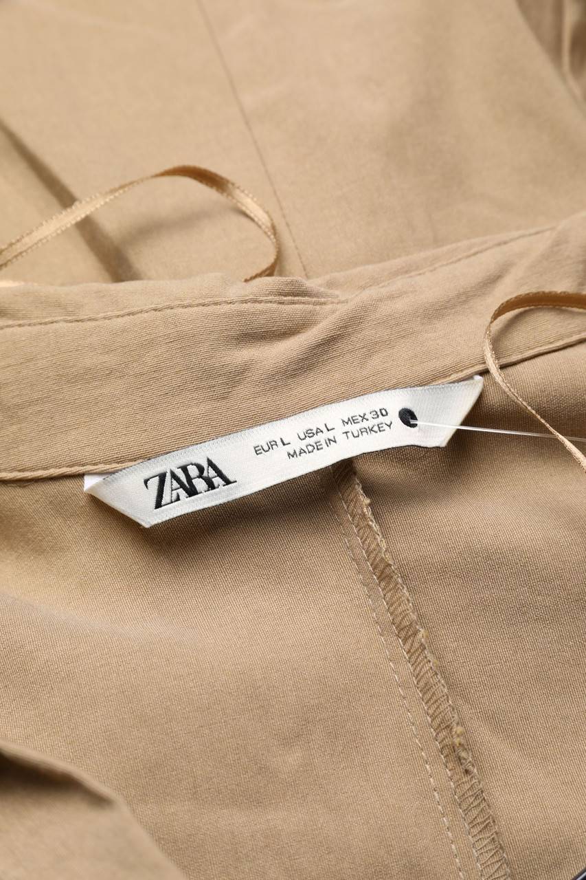 Carou ZARA Bluse In Wickel-Optik Mit Cut-outs