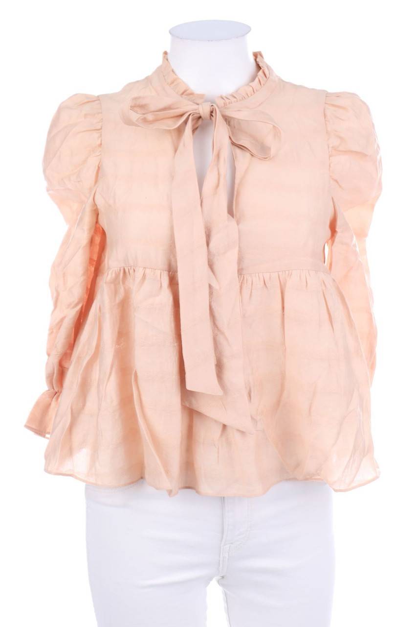 Carou ZARA Bluse mit Puffärmeln