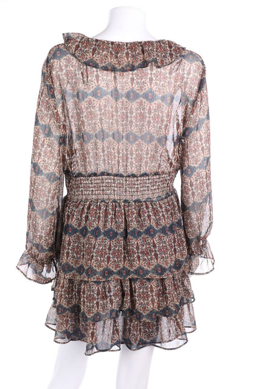 Carou ZARA Boho-Kleid Mit Glitzer