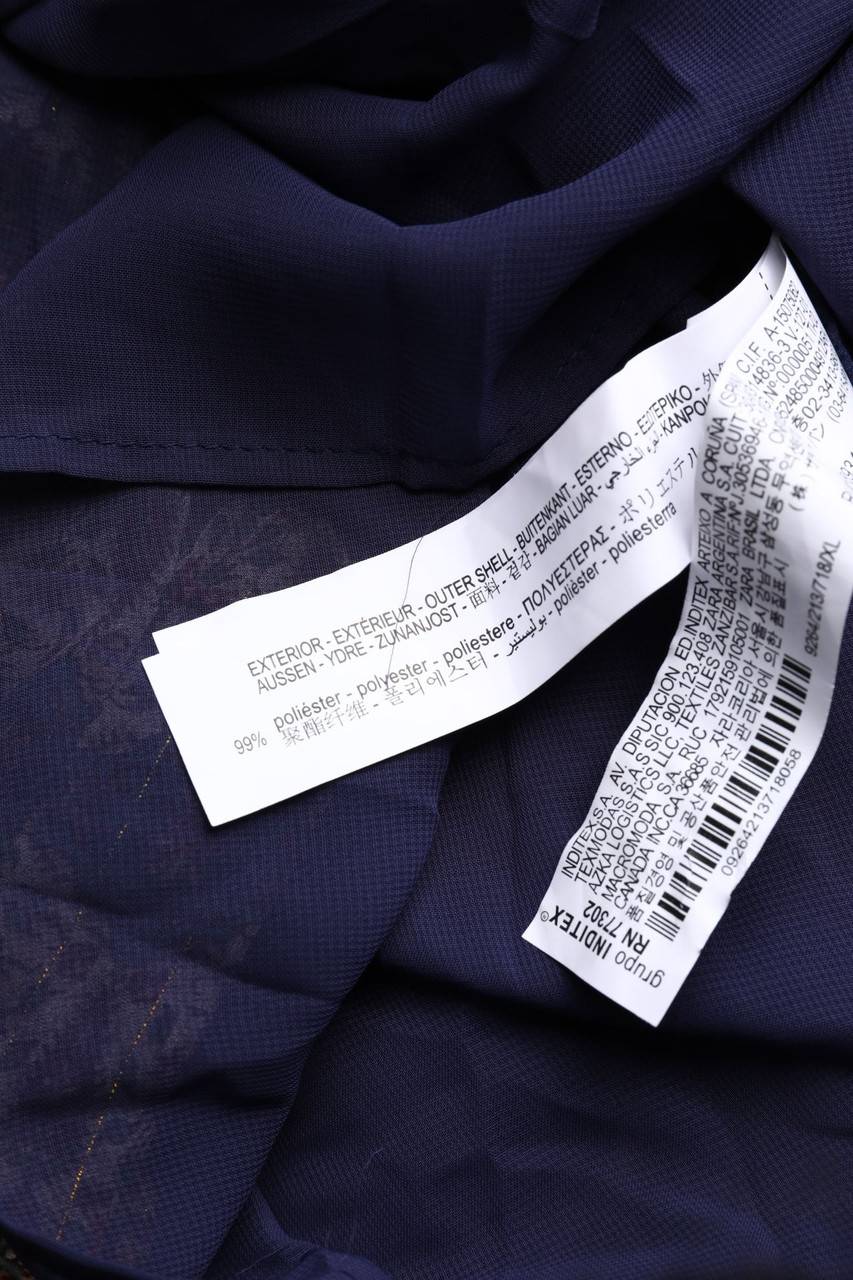 Carou ZARA Boho-Kleid Mit Glitzer