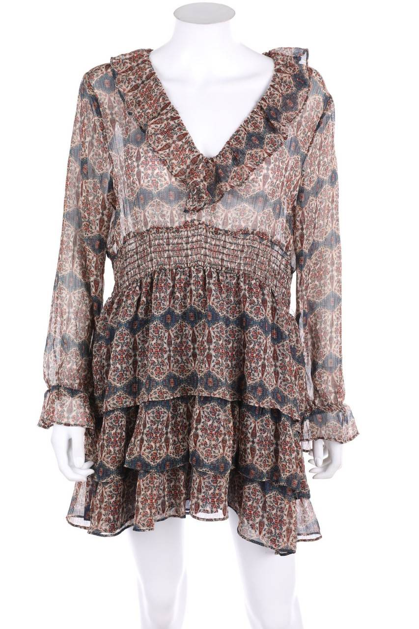 Carou ZARA Boho-Kleid mit Glitzer