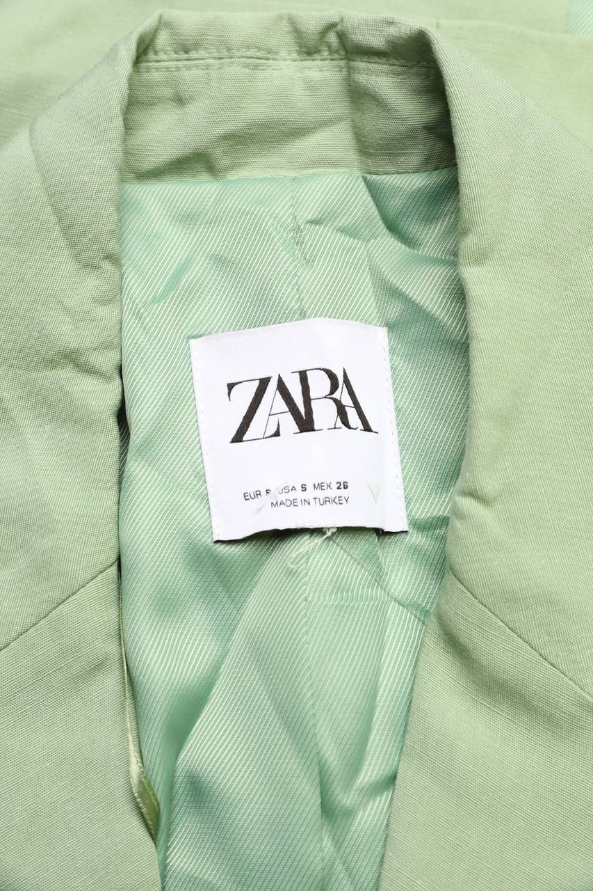 Carou ZARA Cropped-Blazer Mit Reverskragen