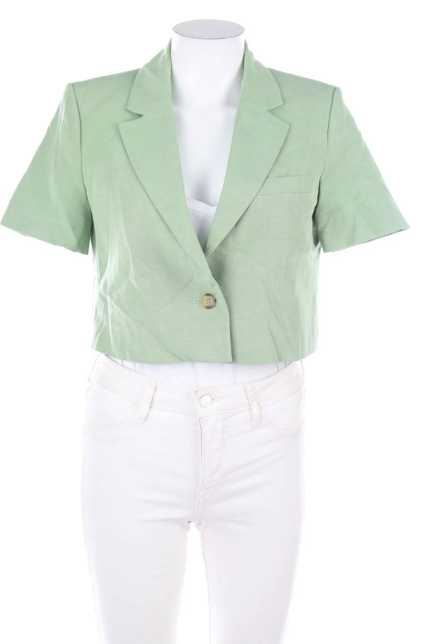 Carou ZARA Cropped-Blazer mit Reverskragen