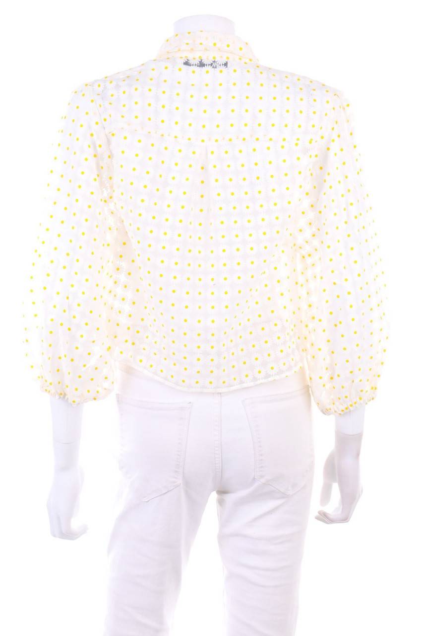 Carou ZARA Cropped-Hemd-Bluse