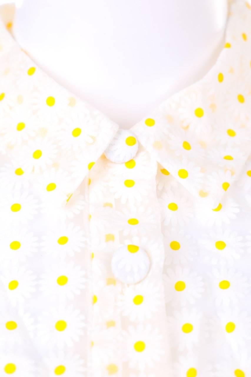 Carou ZARA Cropped-Hemd-Bluse