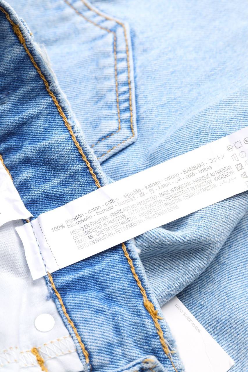 Carou ZARA Destroyed-Mini-Jeansrock