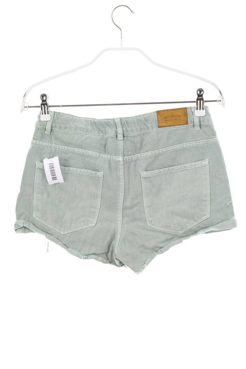 Carou ZARA Destroyed-Shorts Mit Stickereien