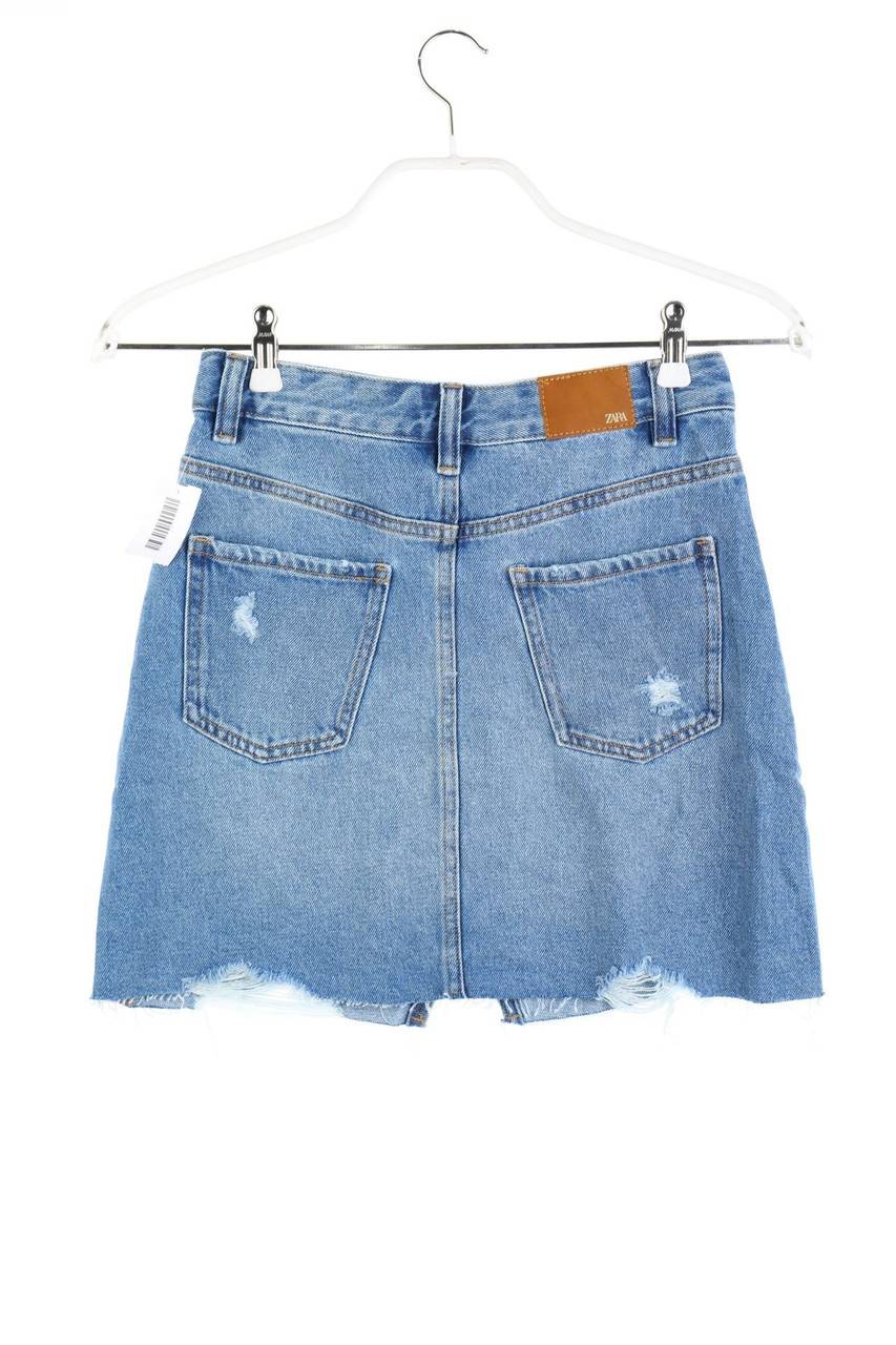 Carou ZARA Distressed Mini-Jeansrock