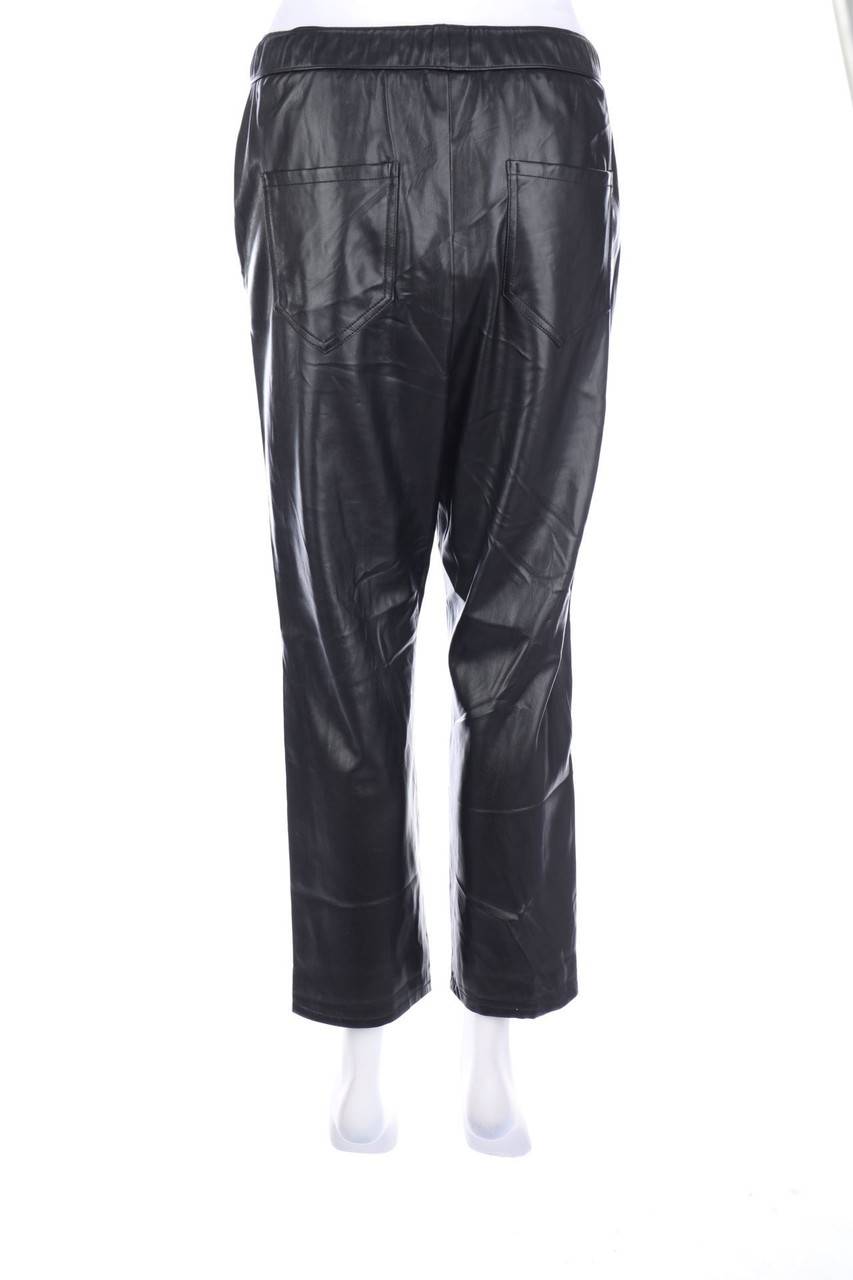 Carou ZARA Faux Leather-Jogger-Hose