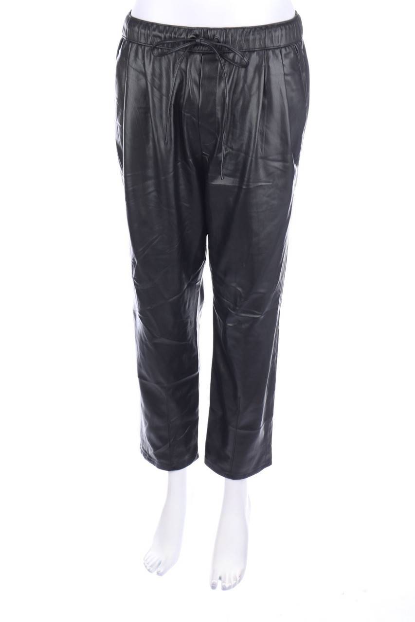 Carou ZARA Faux Leather-Jogger-Hose