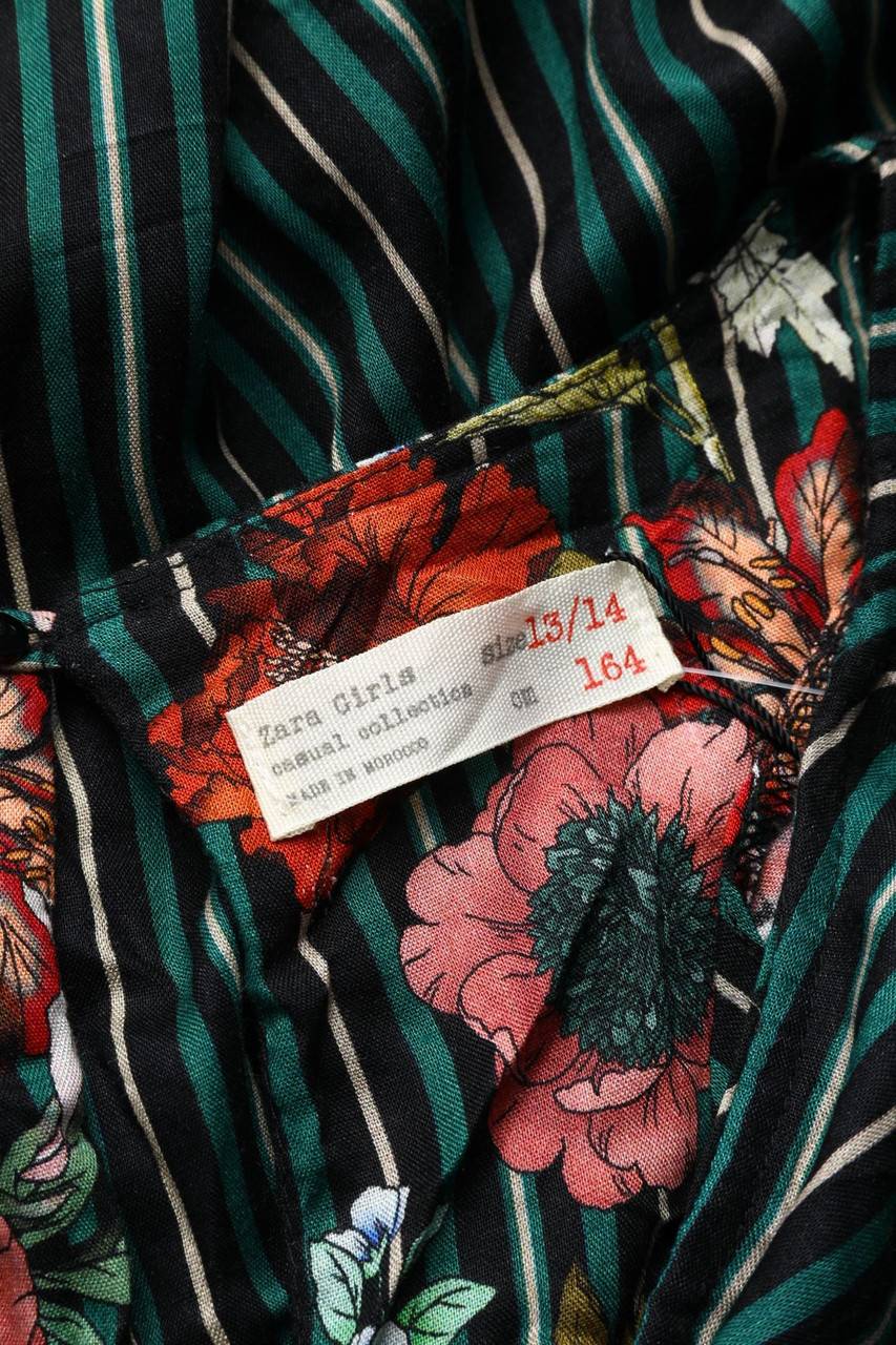 Carou Zara Girls Kleid Mit Blumen-Print