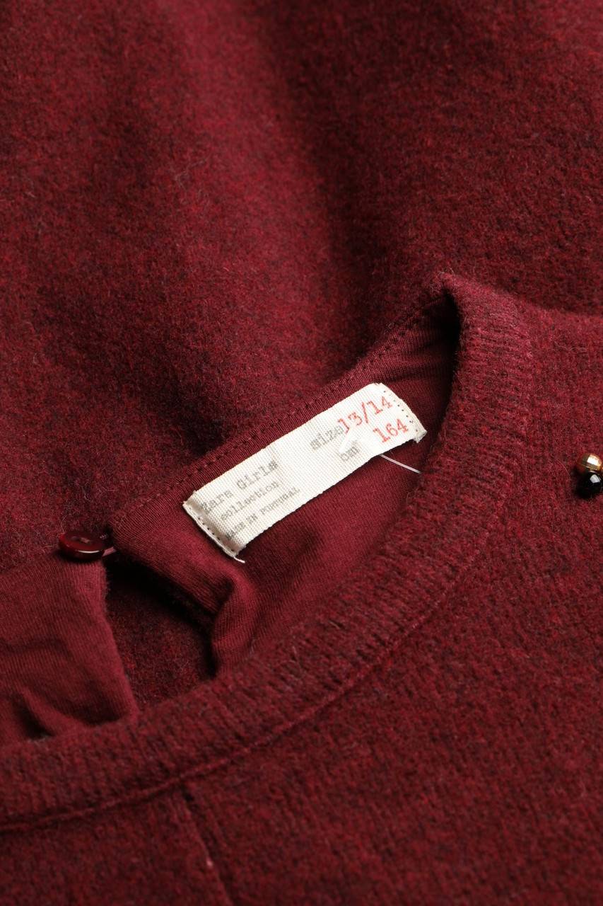 Carou Zara Girls Strick-Kleid Mit Wolle