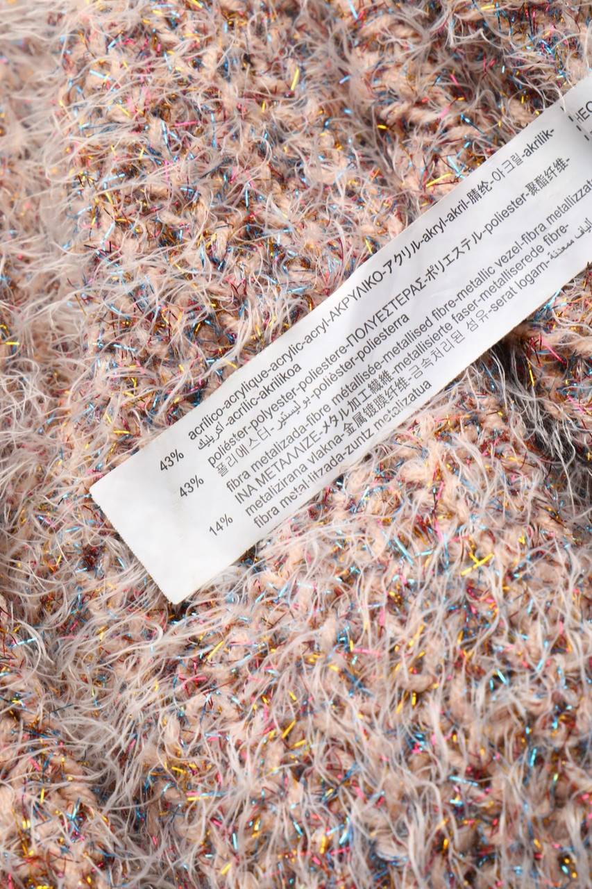 Carou ZARA Glitzer-Strickjacke