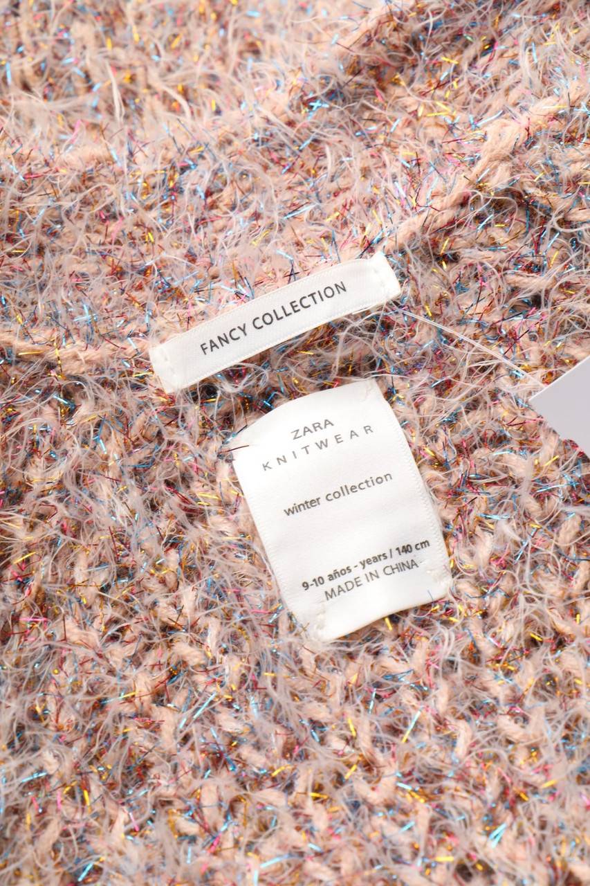 Carou ZARA Glitzer-Strickjacke