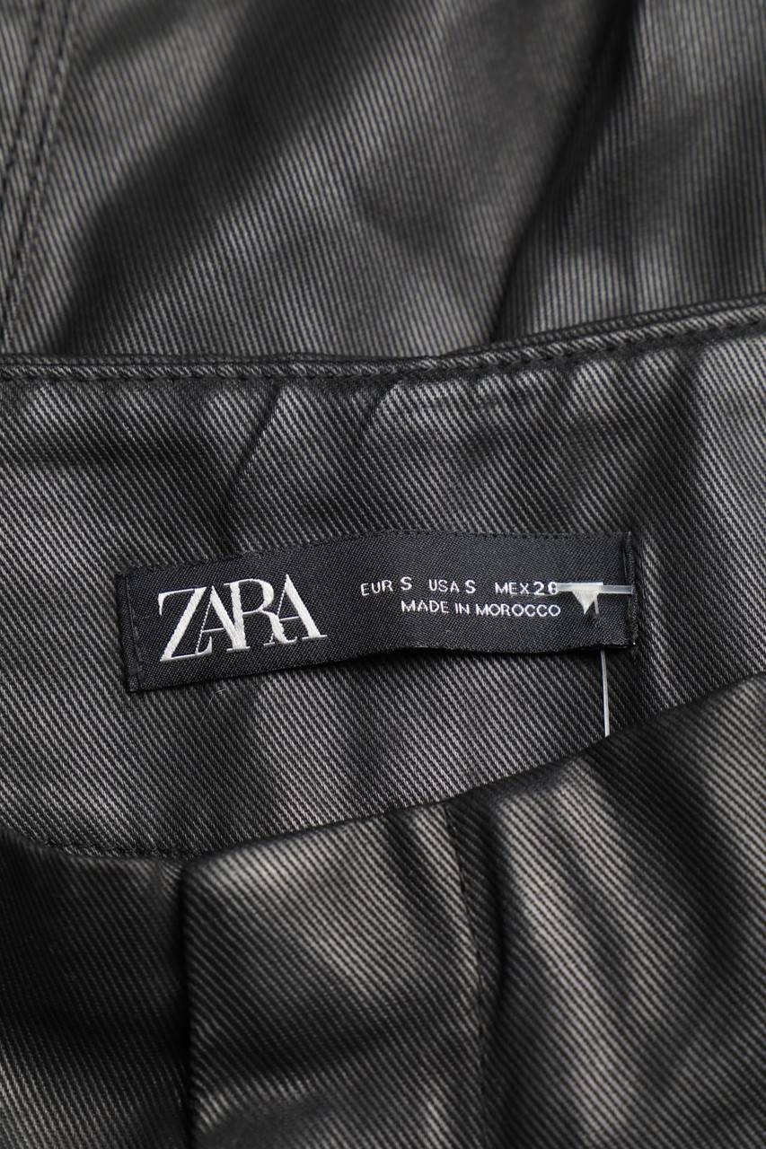 Carou ZARA High Waist-Culotte Aus Kunstleder