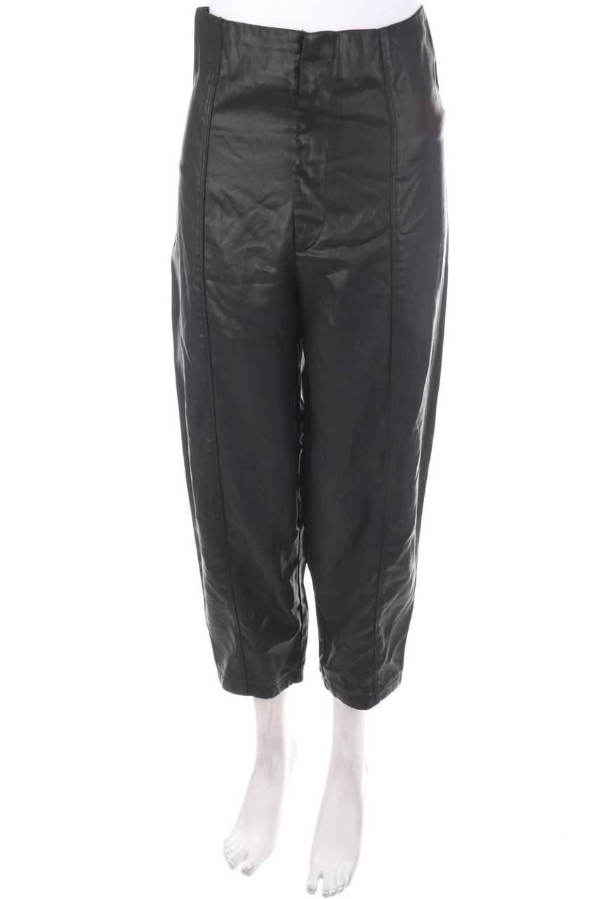 Carou ZARA High Waist-Culotte aus Kunstleder