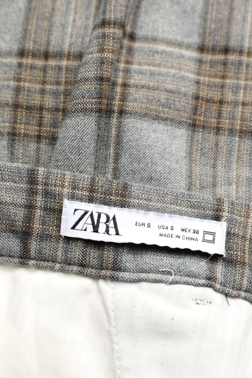 Carou ZARA Hose Mit Karo-Muster