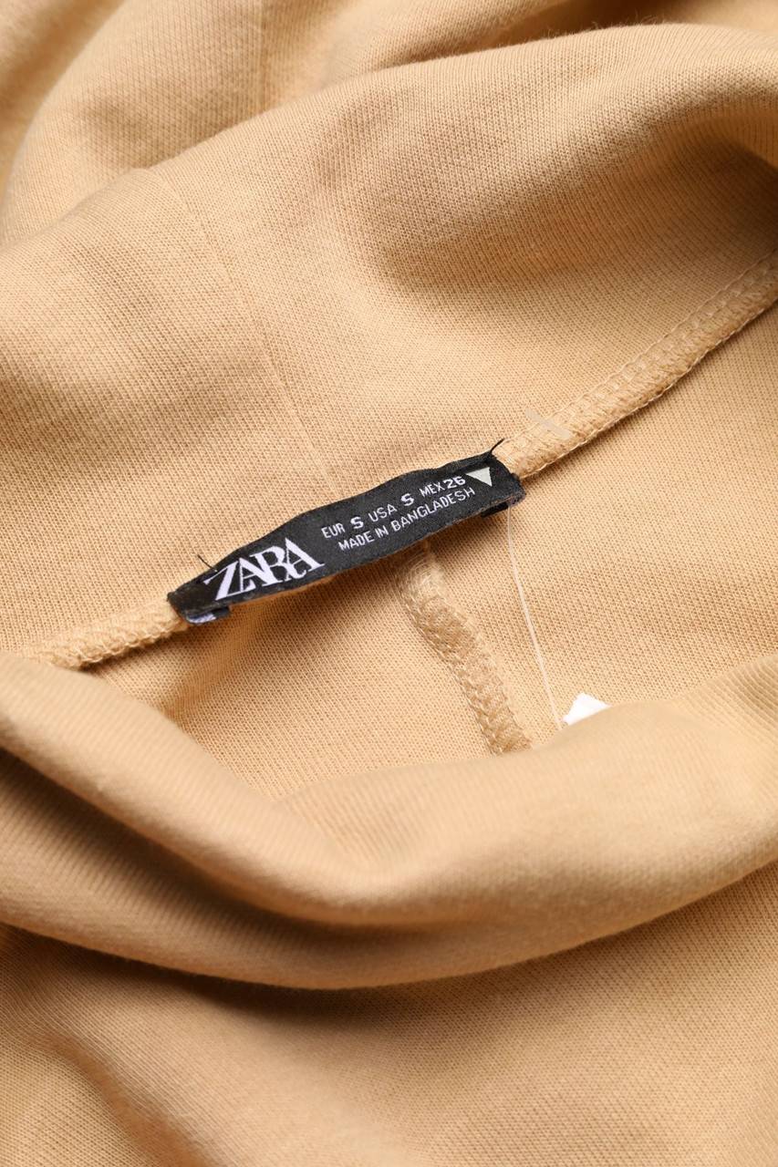 Carou ZARA Jersey-Kleid Mit Rollkragen