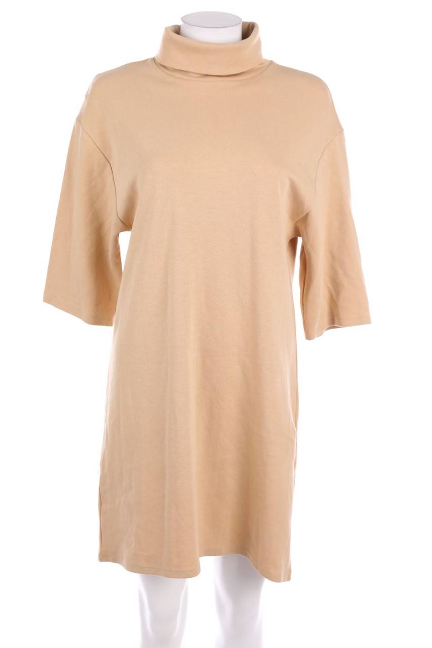 Carou ZARA Jersey-Kleid mit Rollkragen