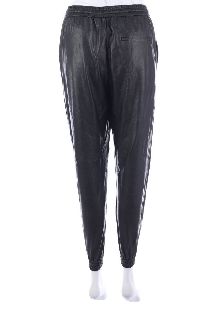 Carou ZARA Jogger-Kunstleder-Hose