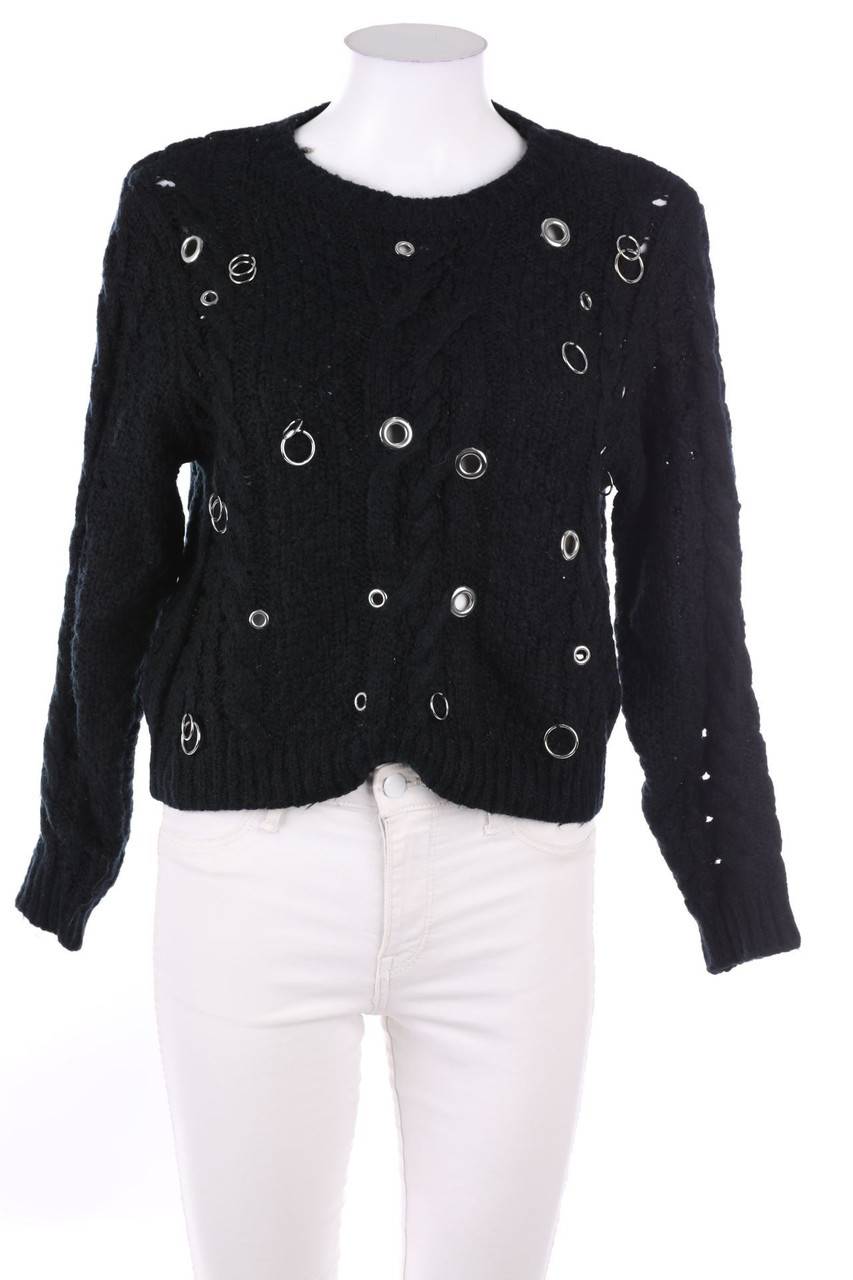 Carou Zara Knit Strick-Pullover mit Nieten