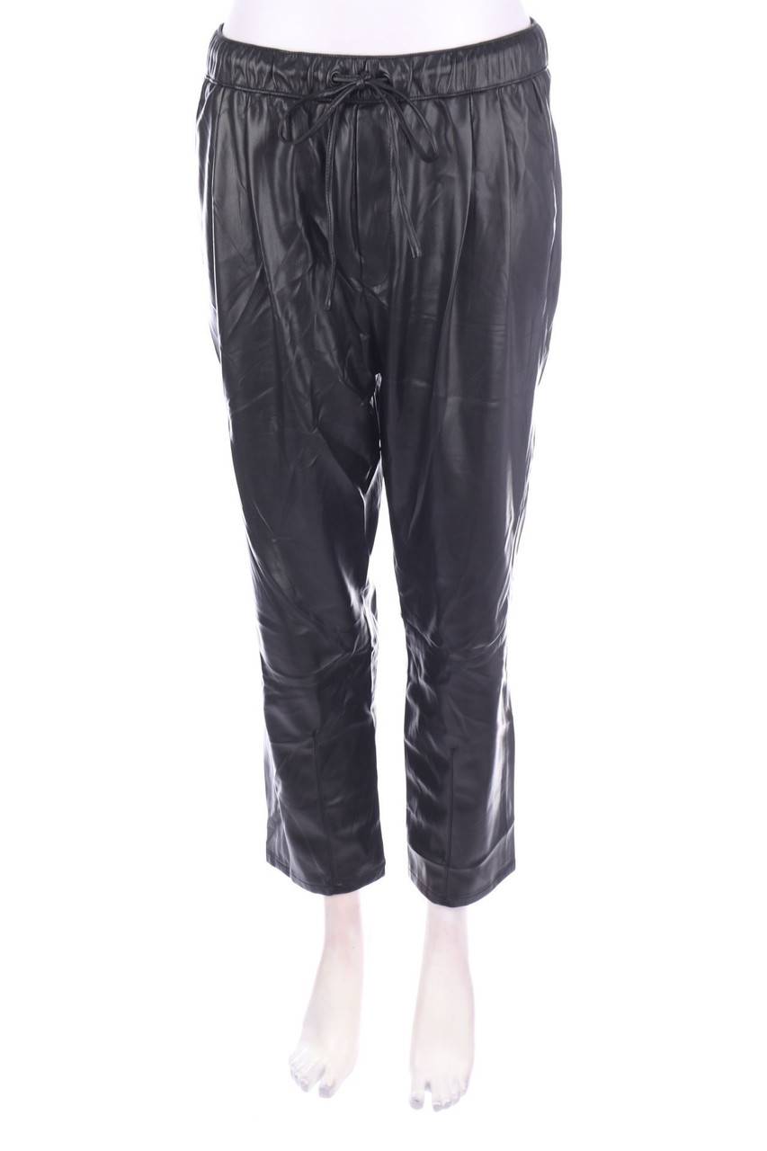Carou ZARA Kunstleder-Hose mit Gummizug