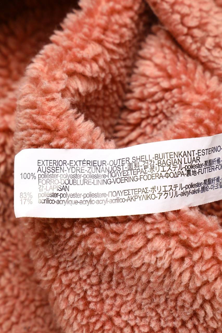 Carou ZARA Kunstlederjacke Mit Faux Fur-Kragen