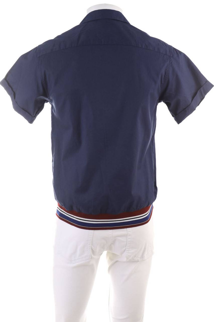 Carou ZARA Kurzarm-Hemd Casual Uni