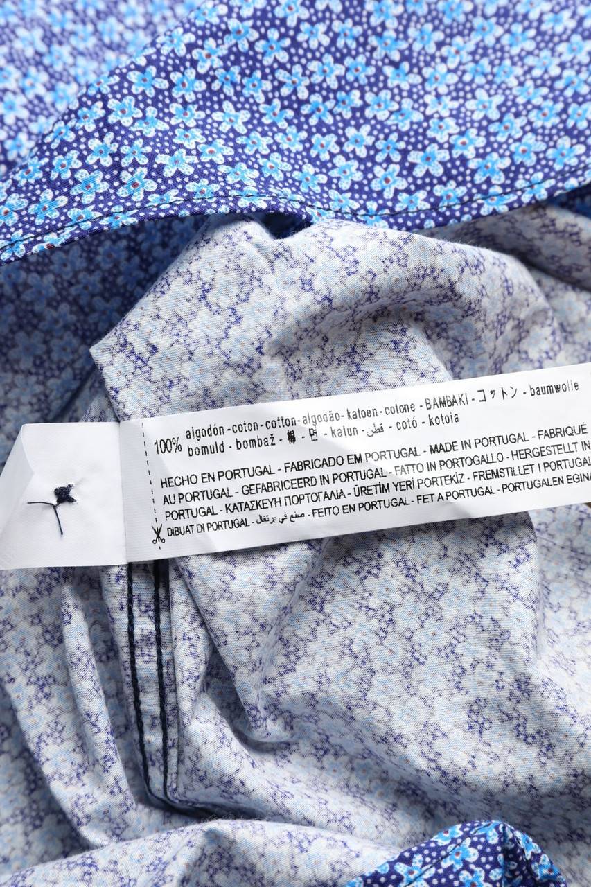 Carou ZARA Kurzarm-Hemd Mit Blumen-Print