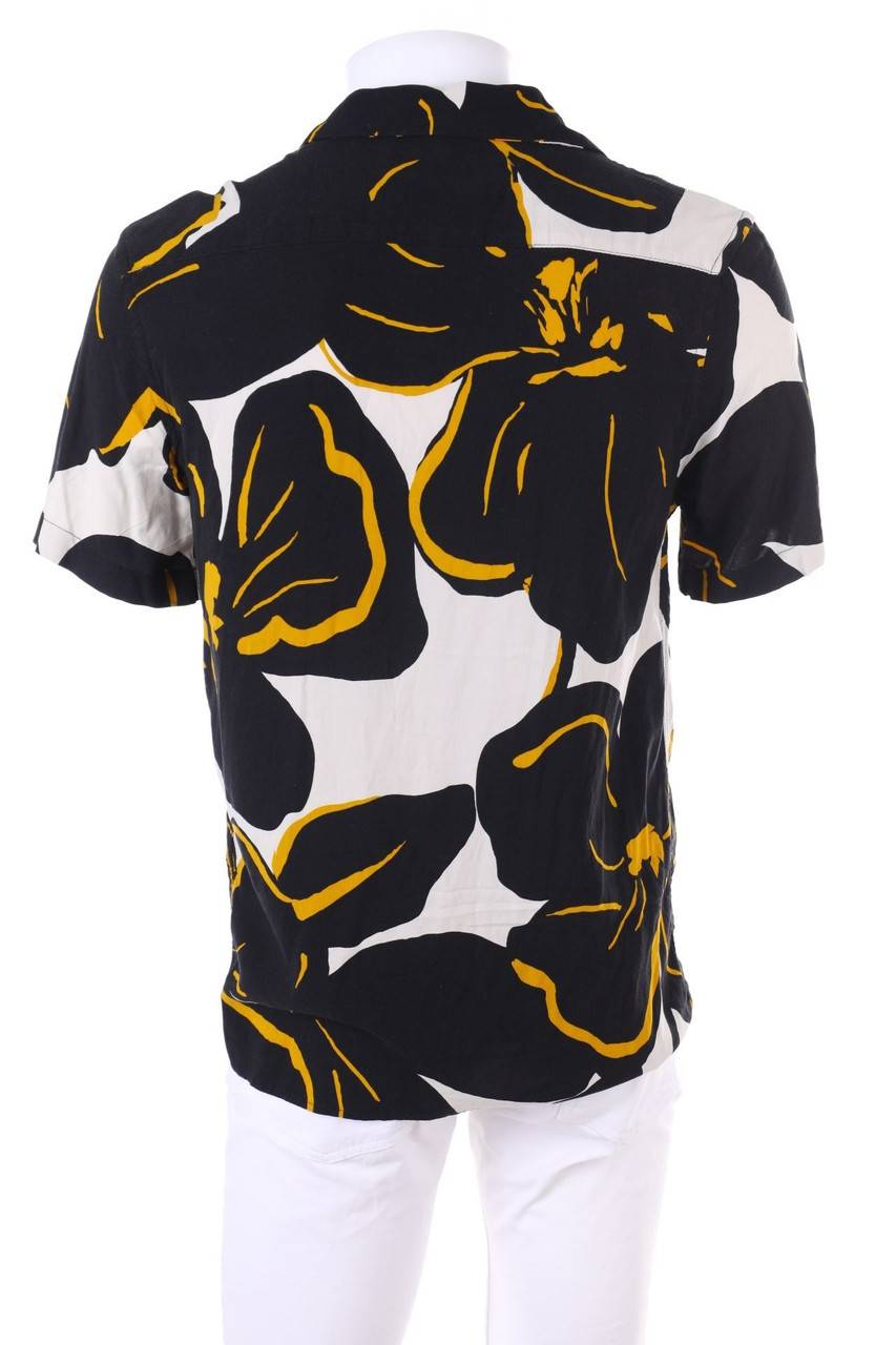 Carou ZARA Kurzarm-Hemd Mit Muster