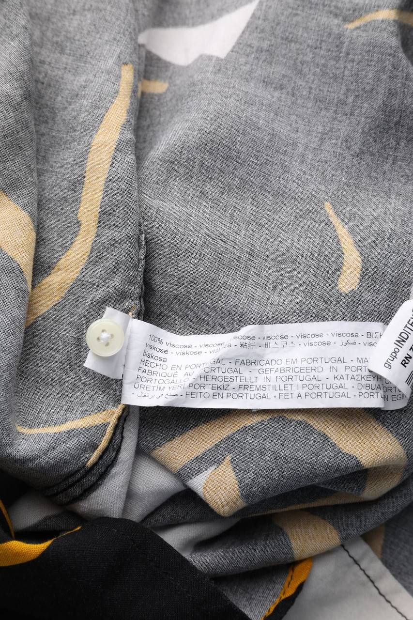 Carou ZARA Kurzarm-Hemd Mit Muster