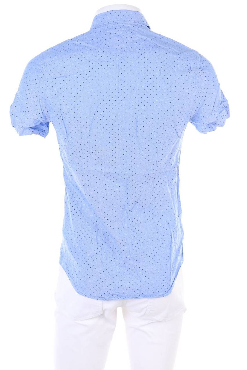 Carou ZARA Kurzarm-Hemd Mit Pünktchen