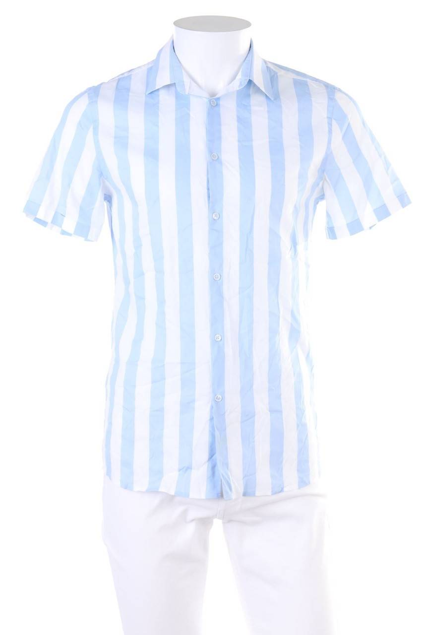 Carou ZARA Kurzarm-Hemd mit Streifen