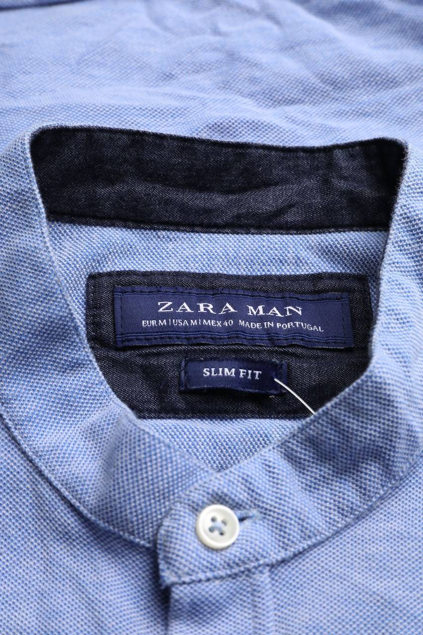 Carou ZARA MAN Kurzarm-Hemd Aus Baumwolle