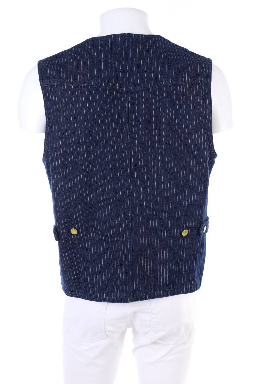 Carou ZARA MAN Streifen-Weste Aus Baumwolle